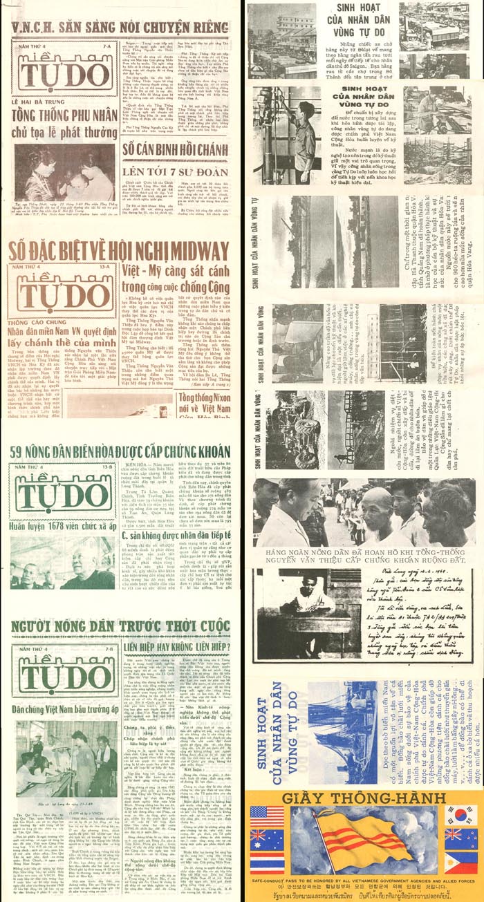 Vietnam - Set of 13 - Propaganda Leaflets Collection